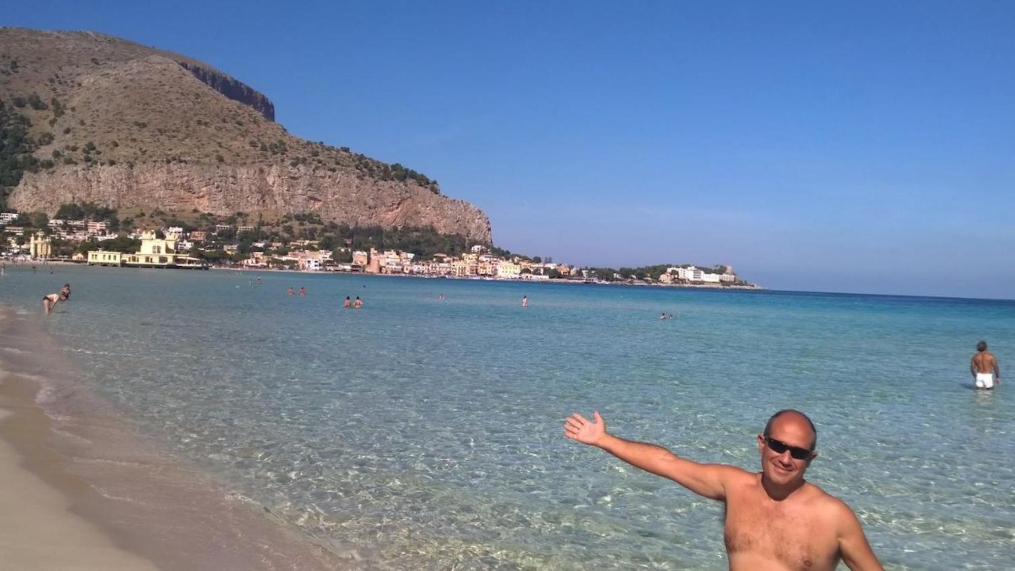 Mondello Luxury Apartment On The Beach Екстер'єр фото